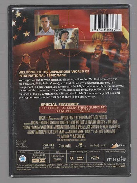 A Different Loyalty Drama Historical Drama Movies mystery Political Drama Political Thriller Romance thriller dvd