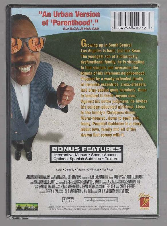 Parental Guidance Children Comedy Movies dvd