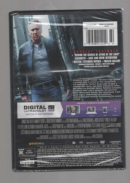 Dying Of The Light Action Drama Movies thriller dvd