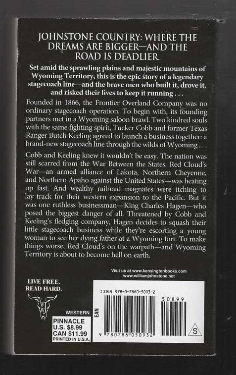 The Frontier Overland Company historical fiction paperback used Western Westerns Books