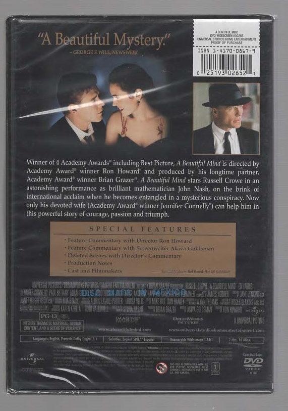 A Beautiful Mind Award Winning Drama Historical Drama historical fiction Movies Romance dvd