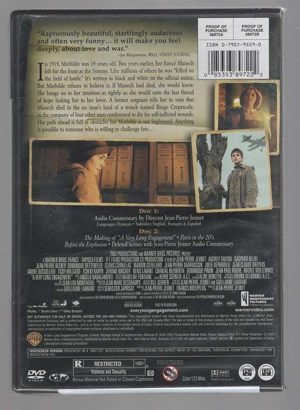 A Very Long Engagement Adaptation Drama historical fiction Movies mystery Romance War World War 1 dvd