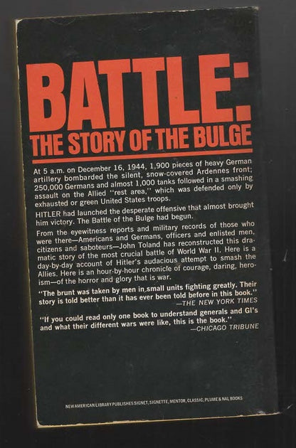 Battle: The Story Of The Buldge American History European History German History History Military Non-Fiction Nonfiction paperback War World War 2 World War Two Books