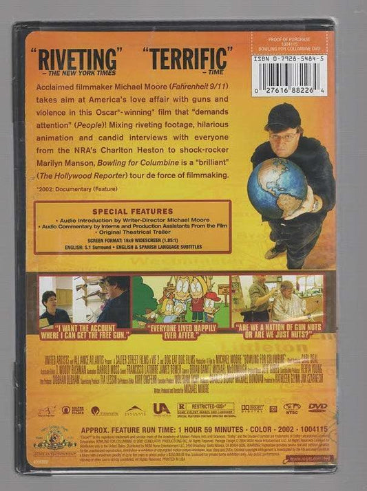 Bowling For Columbine crime Docufiction Documentary Drama Indie Film Mokumentary Movies Political Cinema dvd