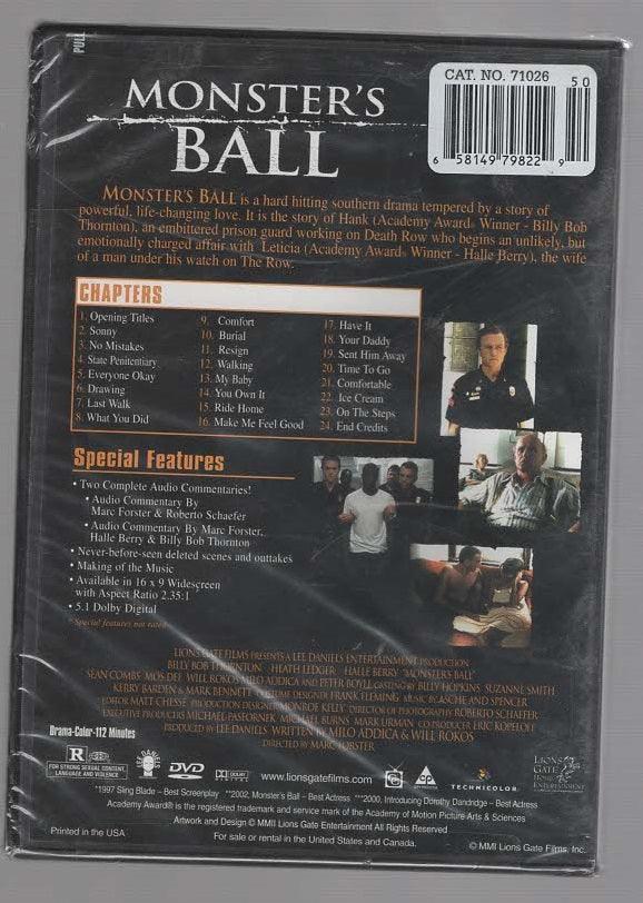 Monster's Ball Drama Indie Film Movies Romance dvd