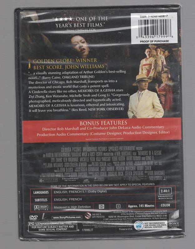 Memoirs Of A Geisha Adaptation Award Winning Drama historical fiction Melodrama Movies Romance dvd