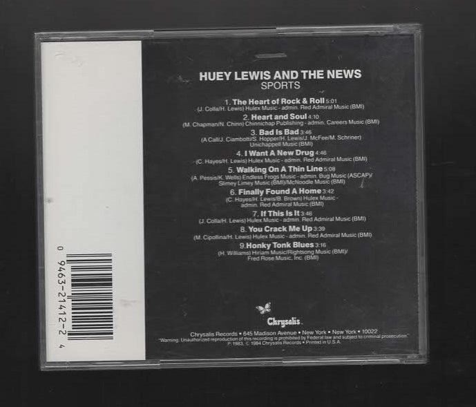 Huey Lewis And The News - Sports - Hasberts