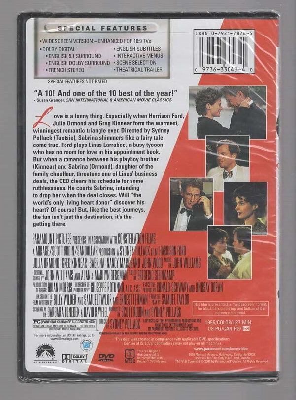 Sabrina Comedy Comedy Drama Drama Movies Romance Romantic Comedy dvd