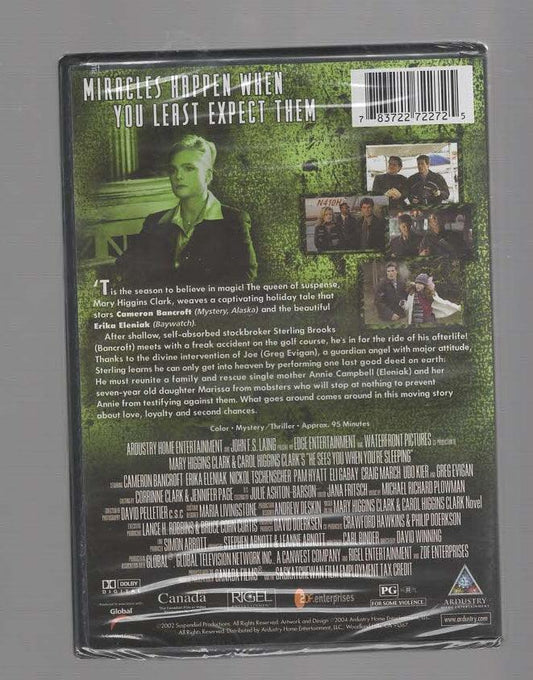 He Sees You When You're Sleeping Adaptation Comedy Mary Higgins Clark Movies mystery Supernatural Television thriller dvd