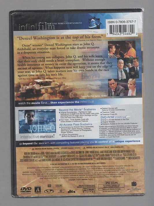 John Q. Drama Movies thriller dvd