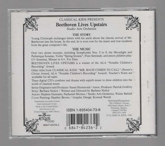 Beethoven Lives Upstairs Audio Drama Classical Music CD