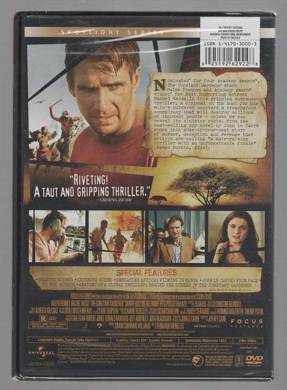 The Constant Gardener Adaptation Drama Movies mystery Romance thriller dvd