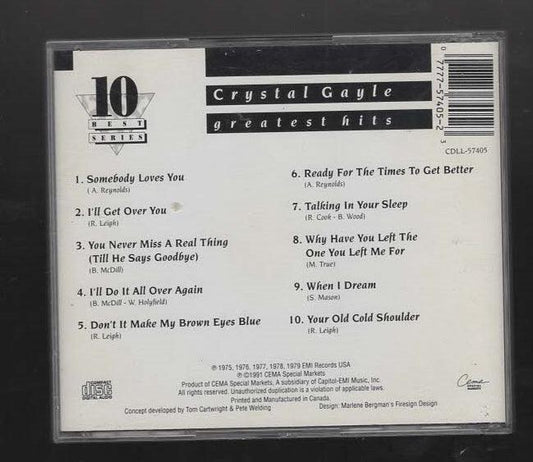 Crystal Gayle: Greatest Hits - Hasberts