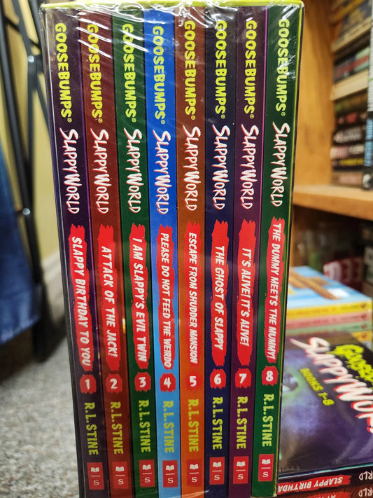 Goosebumps: Slapperworld Books 1-8 BOX SET - Hasberts
