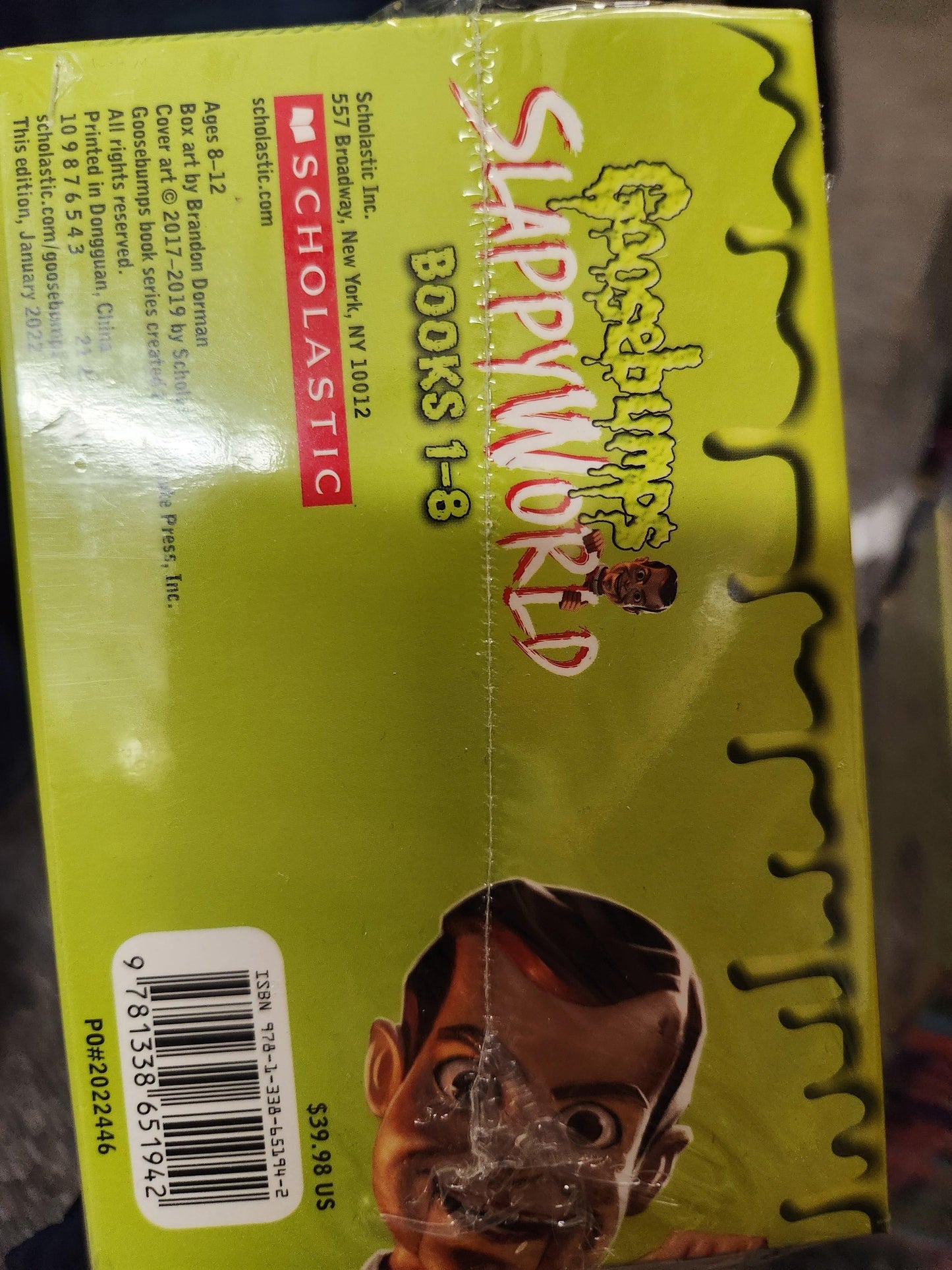 Goosebumps: Slapperworld Books 1-8 BOX SET - Hasberts