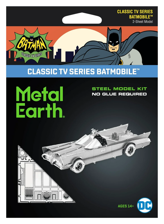 Metal Earth Steel Model Kit - Classic TV series Batmobile TM - Hasberts