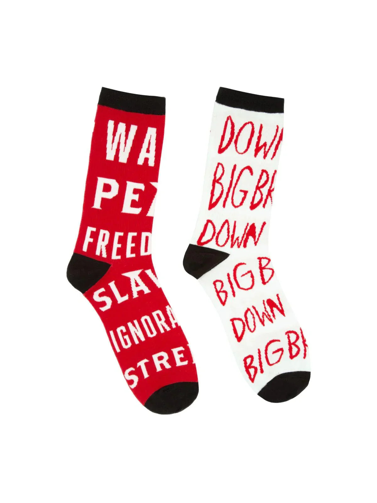 1984 Socks -Unisex -Large - Hasberts