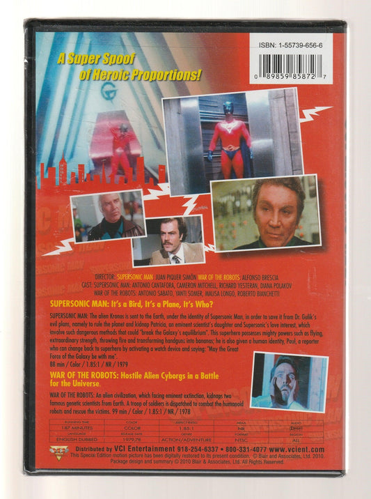 Supersonic Man Double Feature