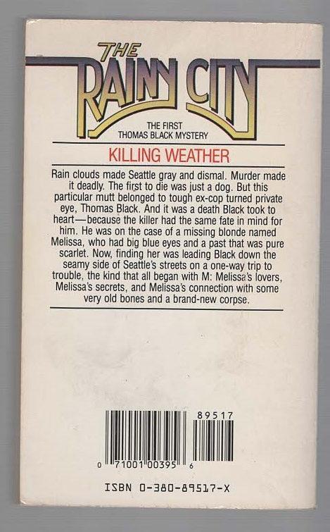 The Rainy City crime Crime Fiction Crime Thriller Detective Fiction mystery signed by author used Books