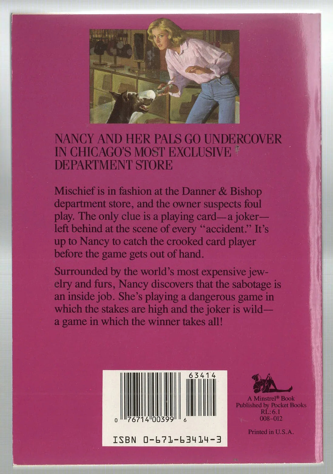 The Joker's Revenge Crime Fiction mystery mystery thriller used Young Adult Books