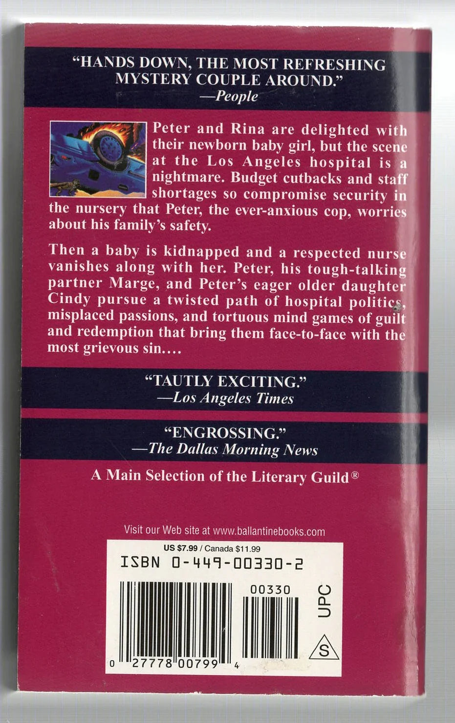 Grievous Sin Detective Fiction mystery mystery thriller Suspense used Books