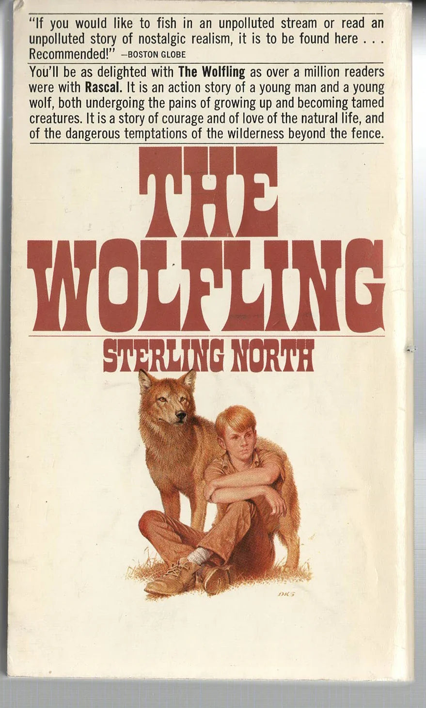 The Wolfling Adventure Animals Children historical fiction used Vintage Books