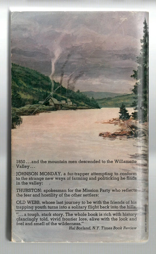 Moontrap American History historical fiction Oregon Pacific North West used Vintage Books