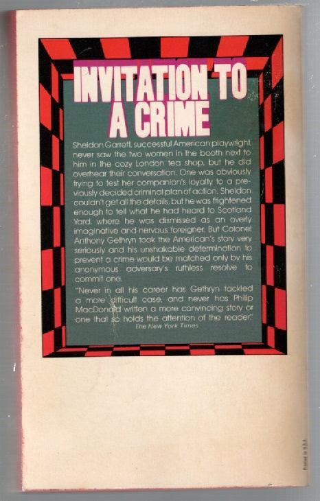 Warrant For X crime Crime Fiction Detective Fiction mystery used Books