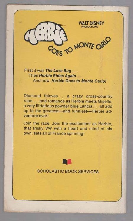 Herbie Goes To Monte Carlo Adventure Children Funny Humor used Books