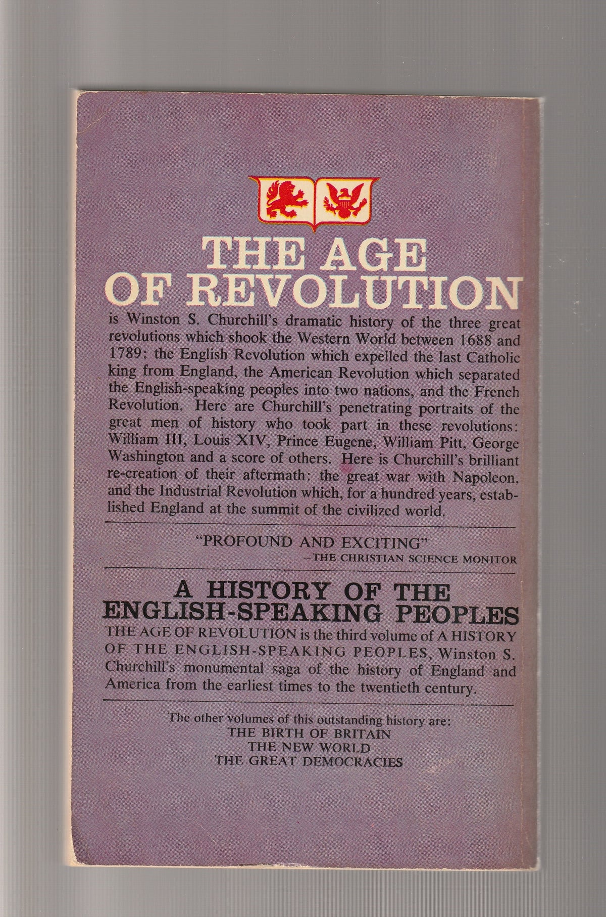 The Age of Revolution American History books british British history British Literature Classic Classics English history European History historical historical nonfiction History Military History Military Non-Fiction Non-Fiction Nonfiction paperback school used world history Books
