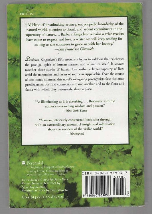 Prodigal Summer Adult Fiction Contemporary Environment fiction Literature Nature Novels used Books