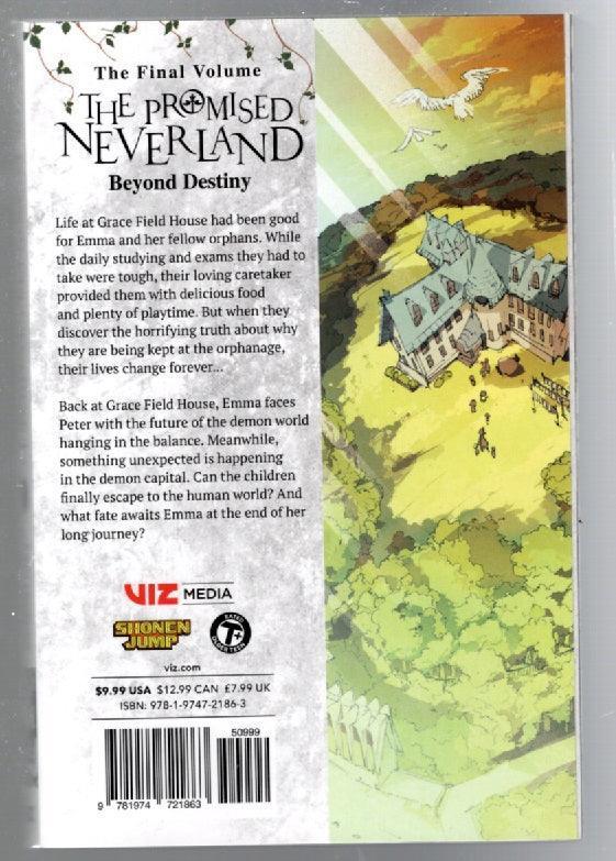 The Promised Neverland vol. 20 Action Adventure fantasy Graphic Novels Manga Books