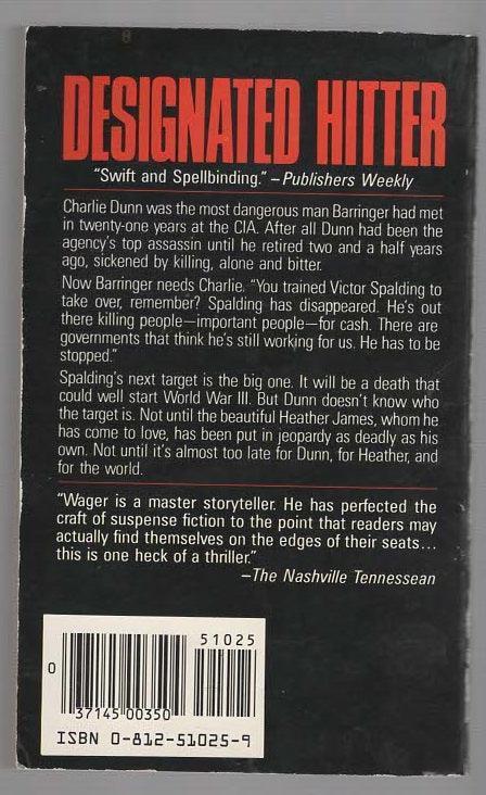 Designated Hitter Action crime Crime Thriller mystery thriller used Books