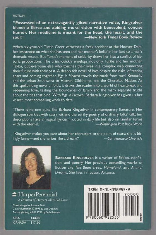 Pigs in Heaven Adult Fiction American Contemporary fiction Literary Fiction Literature Novels used Books