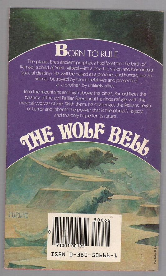 The Wolf Bell Adventure fantasy used Vintage Books
