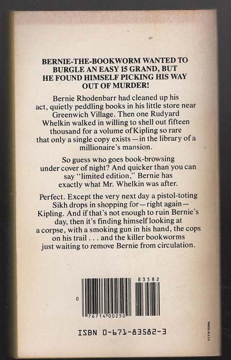 The Burglar Who Liked To Quote Kipling Adventure crime Crime Fiction Crime Thriller Detective Detective Fiction mystery mystery thriller used Books