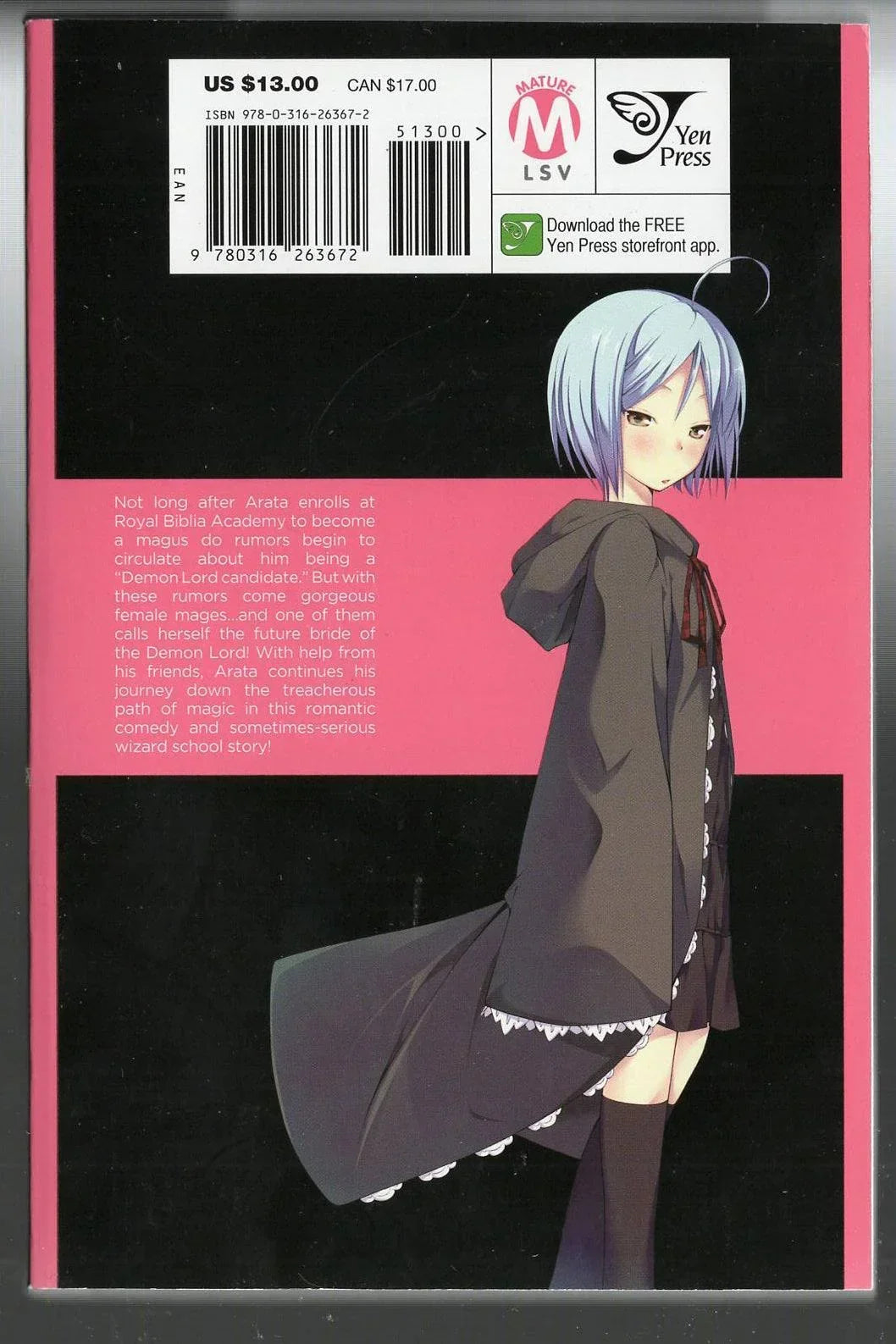 Trinity Seven 2 Graphic Novels Manga used Books