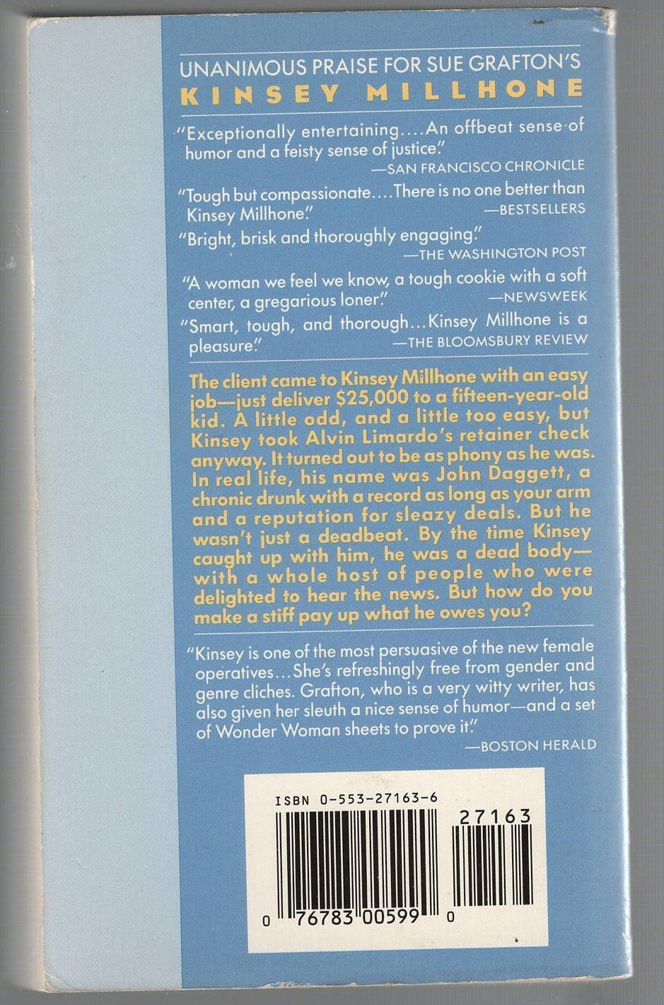 D Is For Deadbeat - Hasberts