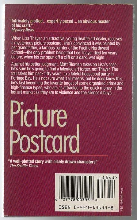 Picture Postcard fiction mystery used Books