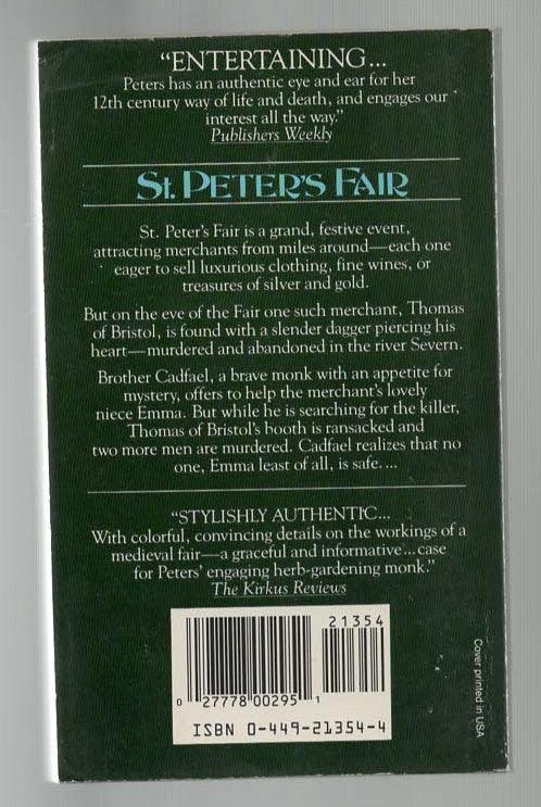 St. Peters Fair British Literature British Mystery crime historical fiction Medieval Medieval Fiction mystery used Books