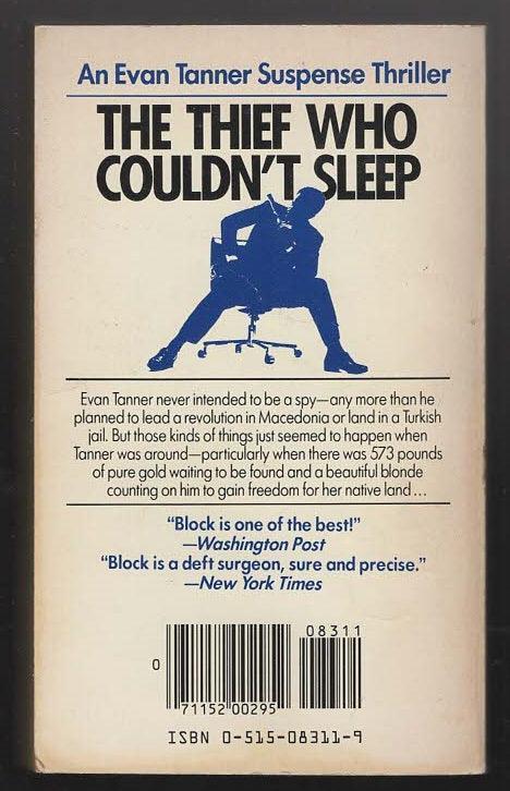 The Thief Who Couldn't Sleep Adventure crime Crime Fiction Crime Thriller Detective Detective Fiction mystery mystery thriller used Books