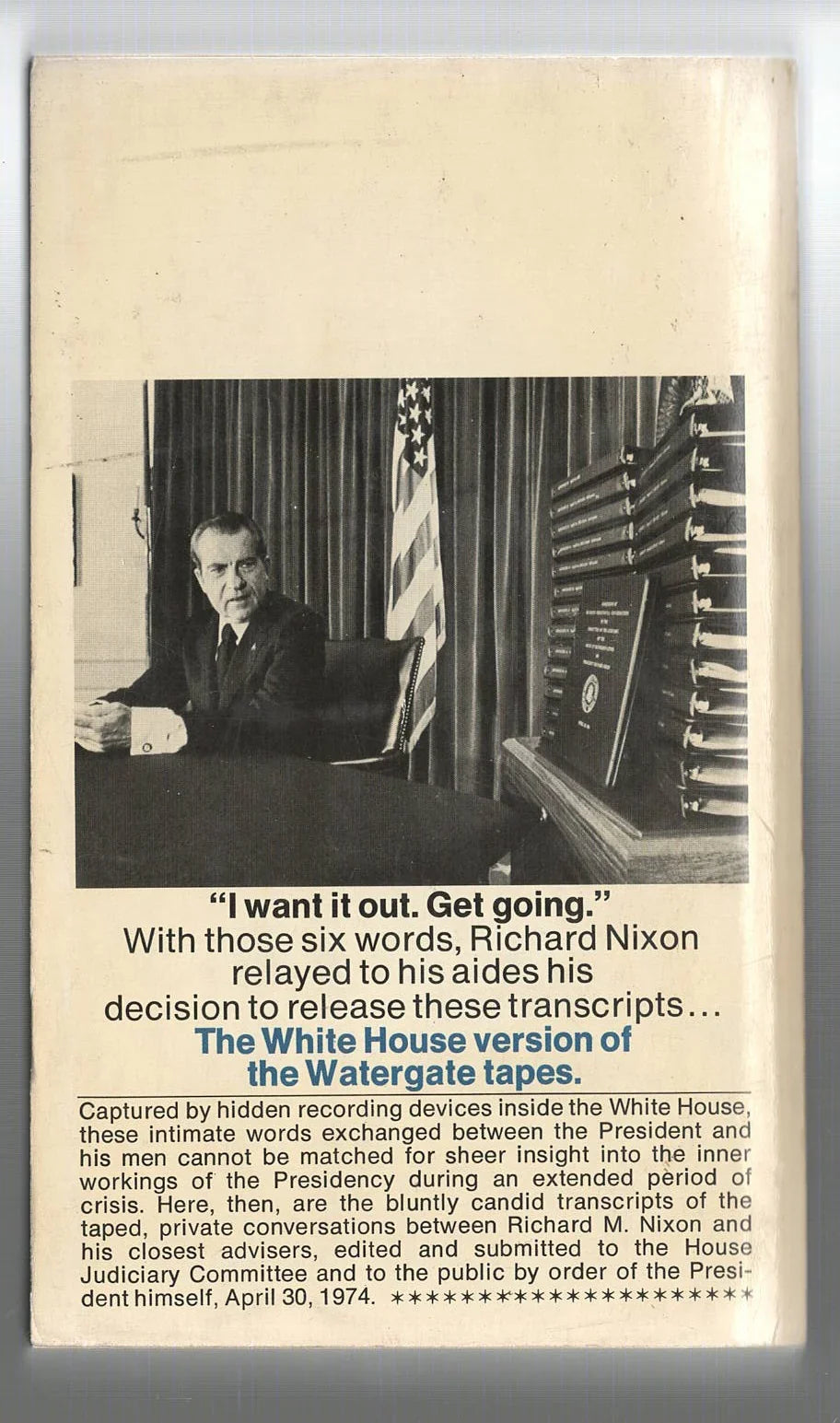 The White House Transcripts American History Nonfiction used Books