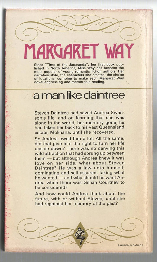 A man like daintree Harlequin Romance used Books