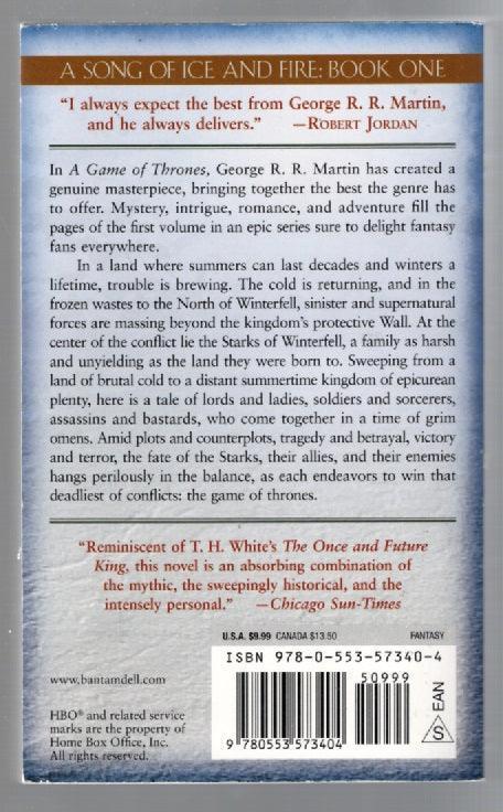 A Game Of Thrones Action Adventure fantasy used Books