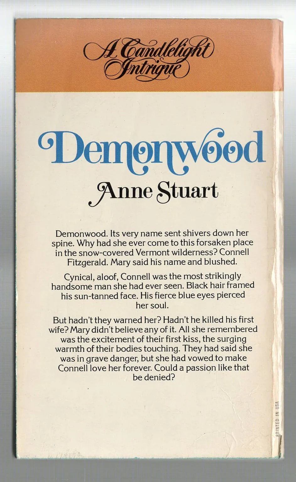 Demonwood Contemporary Romance Romance Romantic Suspense used Books