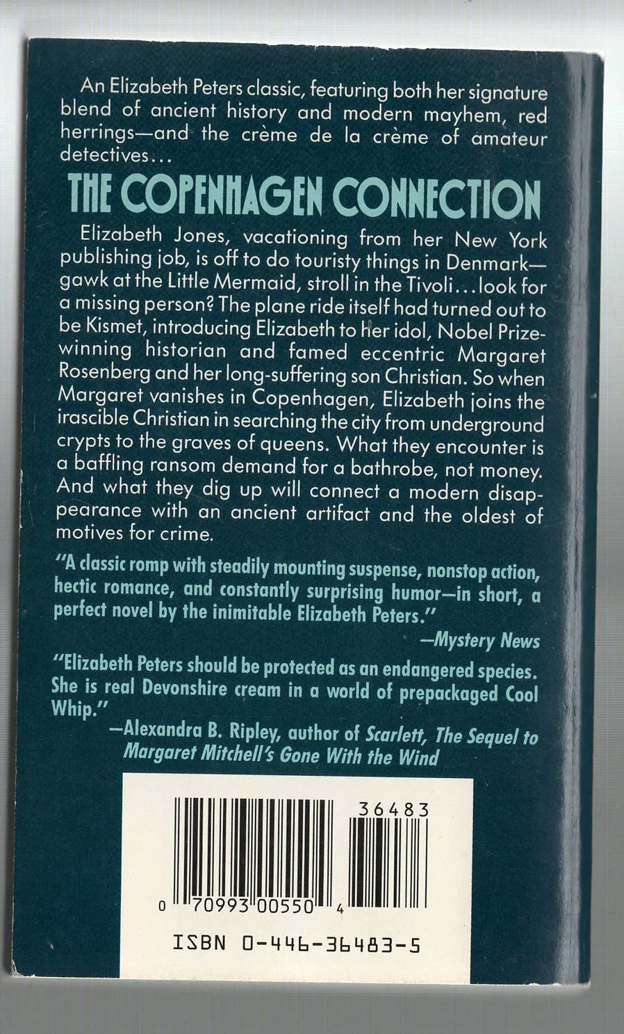 The Copenhagen Connection mystery mystery thriller Romance Romantic Suspense used Books