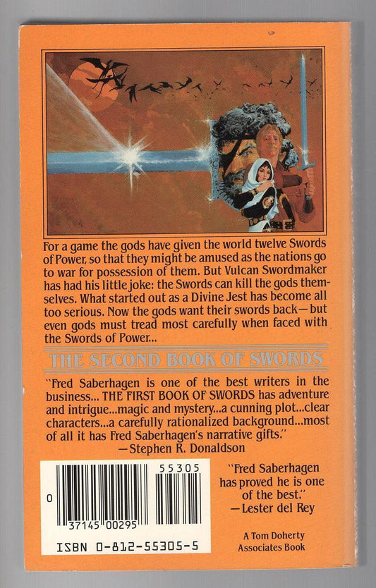 The Second Book Of Swords Action Adventure fantasy used Vintage Books