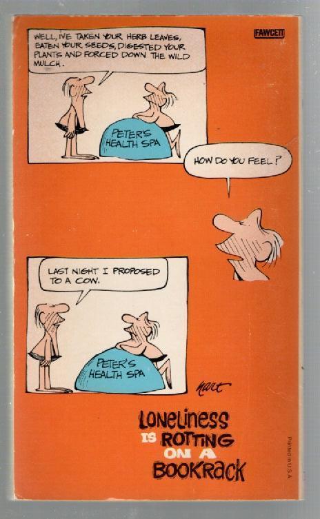 Loneliness Is Rotting On A Bookrack Cartoon Comedy Comic Strip Funny Humor used Books
