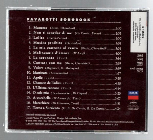 Pavarotti Songbook - Hasberts