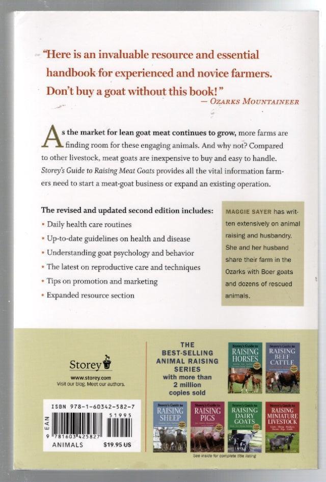 Storey's Guide To Raising Goats Animal Care Animals Farm Farming Goats Nonfiction Pet reference used Books
